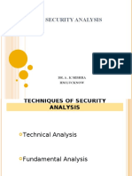 Security Analysis: Dr. A - K Mishra Iim Lucknow