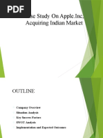 Case Study On Apple - Inc, Acquiring Indian Market