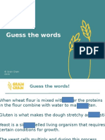 Guess The Words: © Grain Chain 2016
