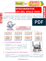 Acontecimientos Mundiales Del Siglo Xviii: Historia