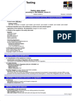 Safety Data Sheet Sections Summary