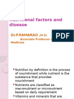 Nutritional Factors and Disease