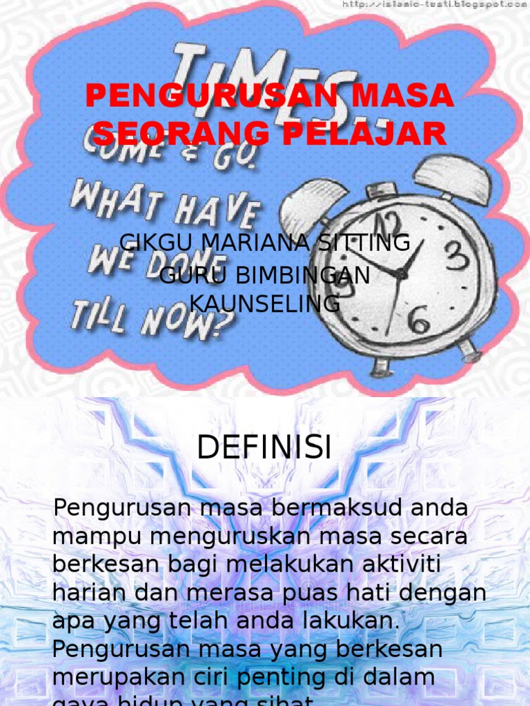 Menguruskan Motivasi, Cabaran dan Pengurusan Masa untuk Pelajar Dewasa
