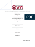 Material and Design Optimization For An Aluminum Bike Frame PDF