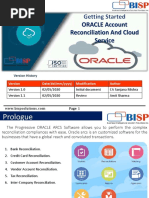 Getting Started With Oracle Account Reconciliation Cloud Service