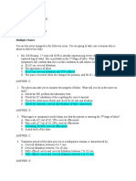 Goboy, Louise Germaine U. BSN 210 Self-Assessment Questions: Multiple Choice