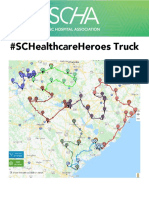 SCHA SC Healthcare Heroes Truck Map 2020