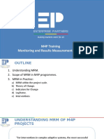 M4P Training Monitoring and Results Measurement (MRM)