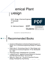 Chemical Plant Design: Icet Students