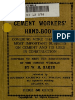 Cement WORKERS HAND - BOOK Bakerich PDF