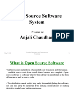 Open Source Software System: Anjali Chaudhary