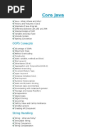 Java and J2ee