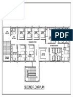 Floor plan layout for commercial building