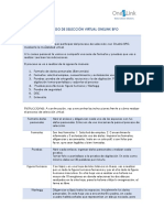 Instrucciones Proceso de Selección Virtual Onelink Bpo