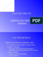 Chapter Twelve: Arbitrage Pricing Theory