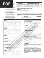 Agregados – Determinação da abrasão “Los Angeles” – Metodo de Ensaio