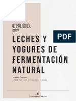 Leches Y Yogures de Fermentación Natural: Máximo Cabrera