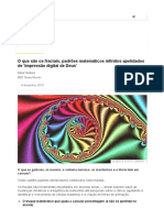 O Que São Os Fractais, Padrões Matemáticos Infinitos Apelidados de 'Impressão Digital de Deus' - BBC News Brasil PDF
