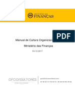 Cultura organizacional do Ministério das Finanças