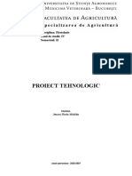 Proiect Tehnologic FS