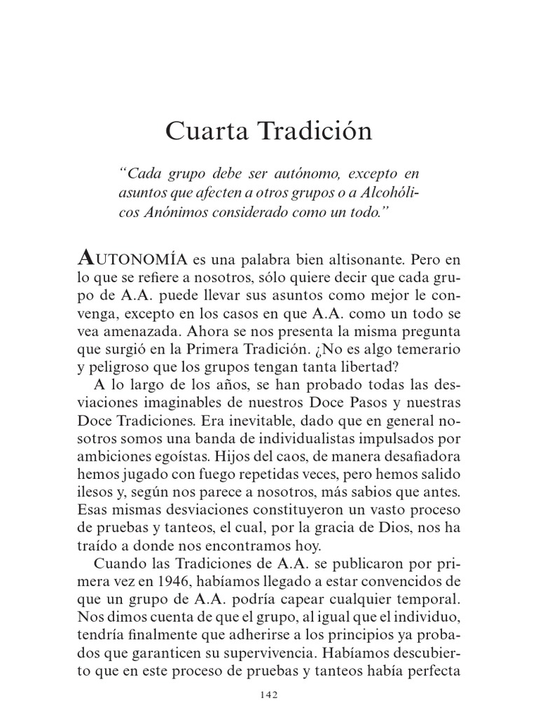 Alcoholicos Anonimos Guatemala - Resumen del libro «Los Cuatro