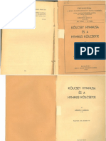 Mészöly Gedeon_Kölcsey Hymnusa és a Hymnus Kölcseyje (1939)