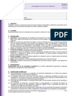 Procedimiento de Evaluación Y Promoción Versión: 04: PR-GE-03