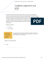 Autoconcepto en El Deporte y Miedo Al Error en El Rendimiento - Formularios de Google PDF