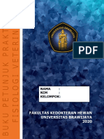 Buku Praktikum Fisiologi Veteriner 1 (2020)