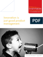 Innovation Is Just Good Product Management