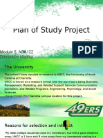 Plan of Study Project - Medina 1