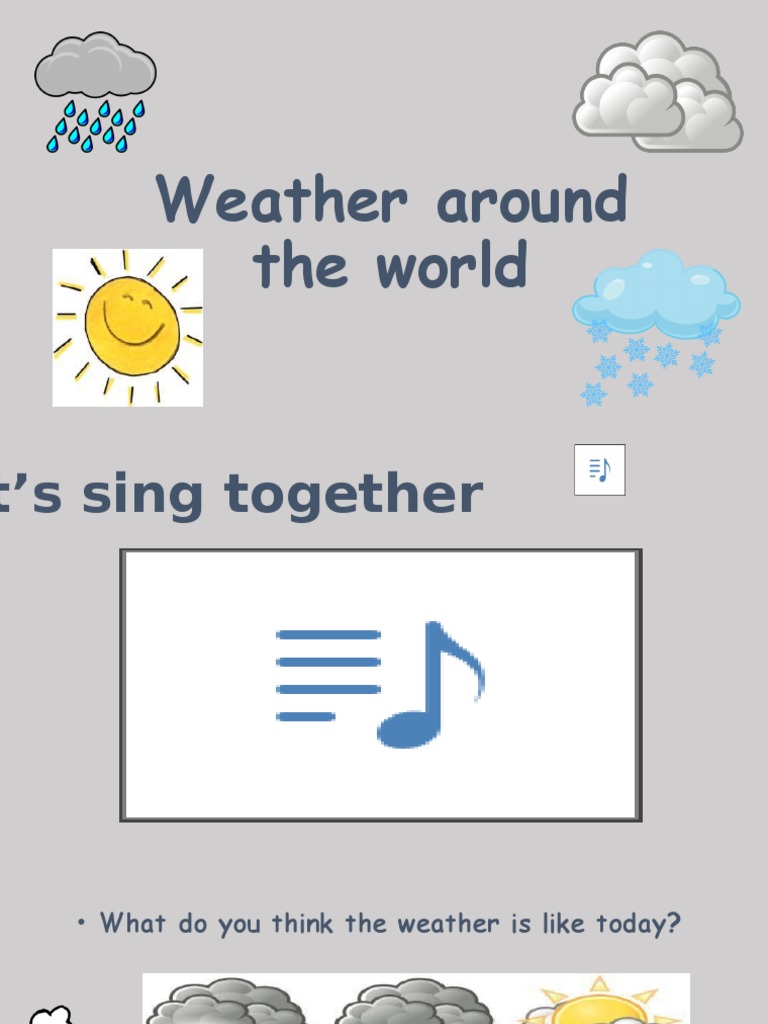 Weather Around The World | PDF | Language Arts & Discipline