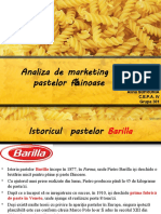 Analiza de Marketing A Pastelor Făinoase