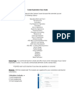 How To Guide For Your Career Exploration Canvas Course