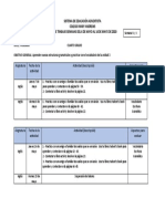 4° Primaria. Plan de Trabajo - Inglés.