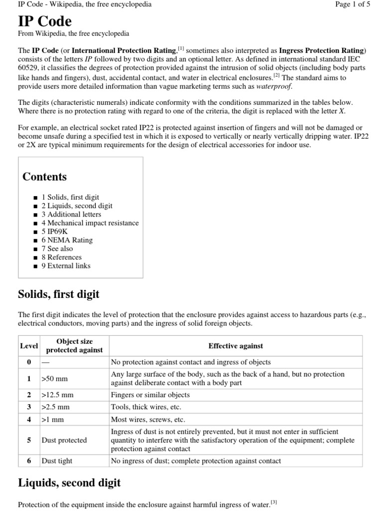 IP_Code | Electrical Engineering | Technology
