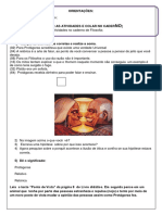 Atividade de Filosofia Sobre Realismo e Relativismo