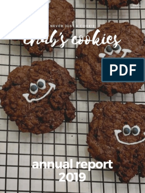 Chub's Cookies Annual 2019, PDF, Candy