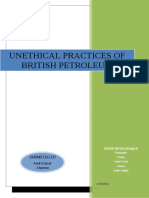 Idoc - Pub Unethical Practices of British Petroleum