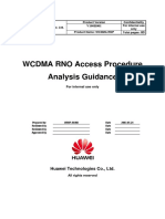 WCDMA RNO Access Procedure Analysis Guidance: Huawei Technologies Co., LTD