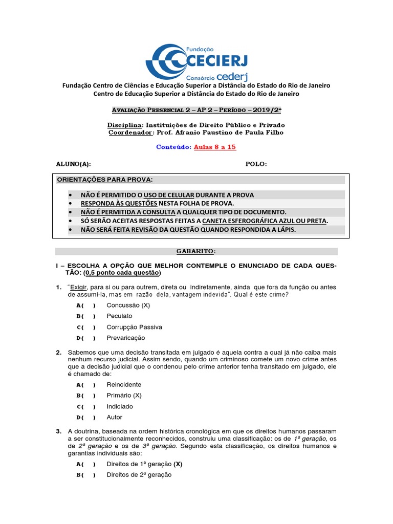 Questão 1797392 IBFC - 2021 - Agente (Pref SGDA (RN))/Administrativo