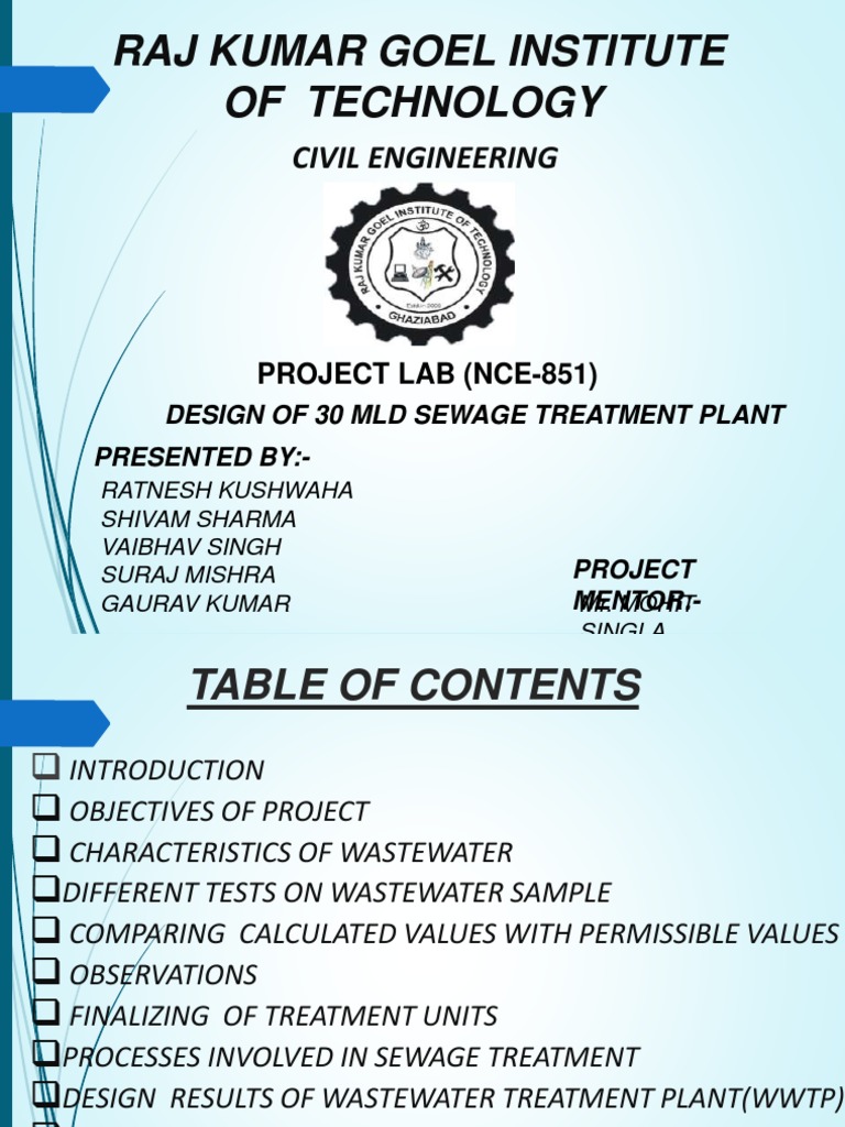 30mldstp 190419131720 PDF | PDF | Sewage Treatment | Water And The ...