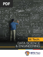 Data Science & Engineering: M.Tech