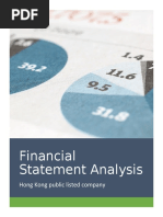 Financial Statement Analysis: Hong Kong Public Listed Company