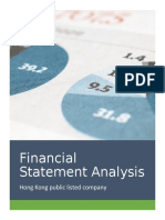 Financial Statement Analysis: Hong Kong Public Listed Company