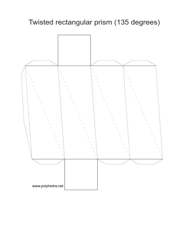 Twisted Rectangular Prism Variants | PDF