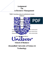 Unilever's Recruitment System