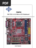 MSI PM8PM-V Manual