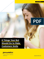 8 Things Your Bot Should Do to Make Customers Smile