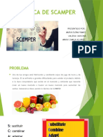 TECNICA DE SCAMPER (Creatividad)